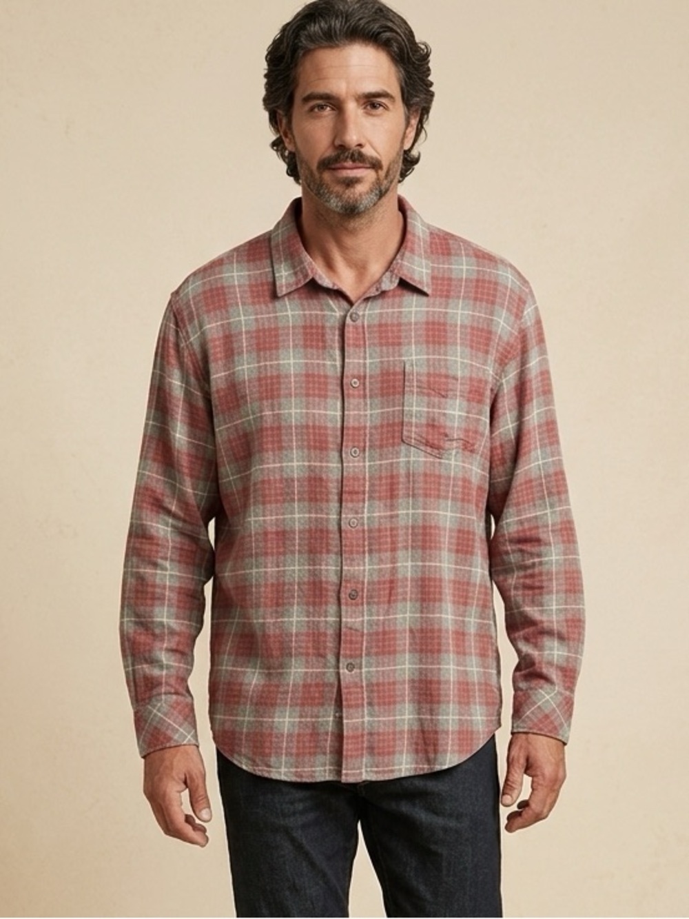 NWT Rails Men’s Red Plaid Flannel Button Down Shirt - Size XXL